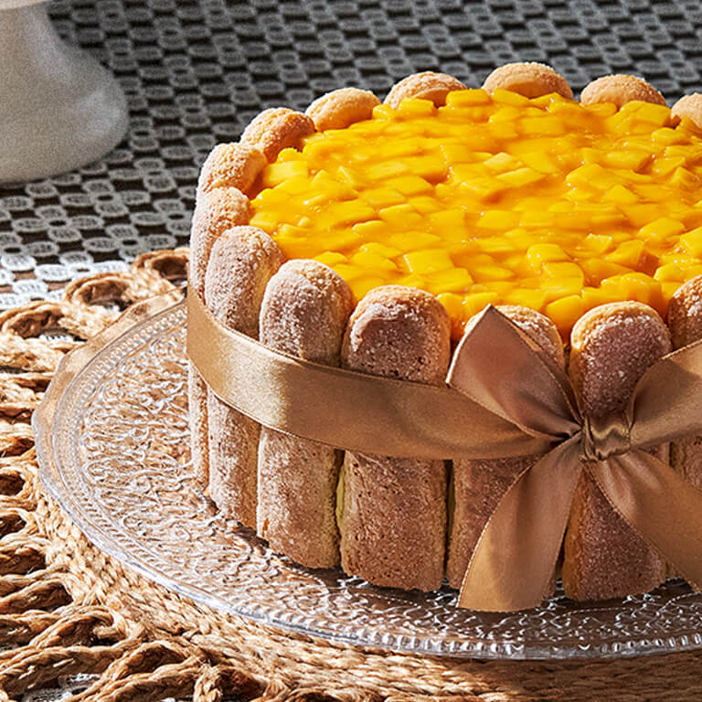 Mango Passion Fruit Tiramisù Cake - Image 3